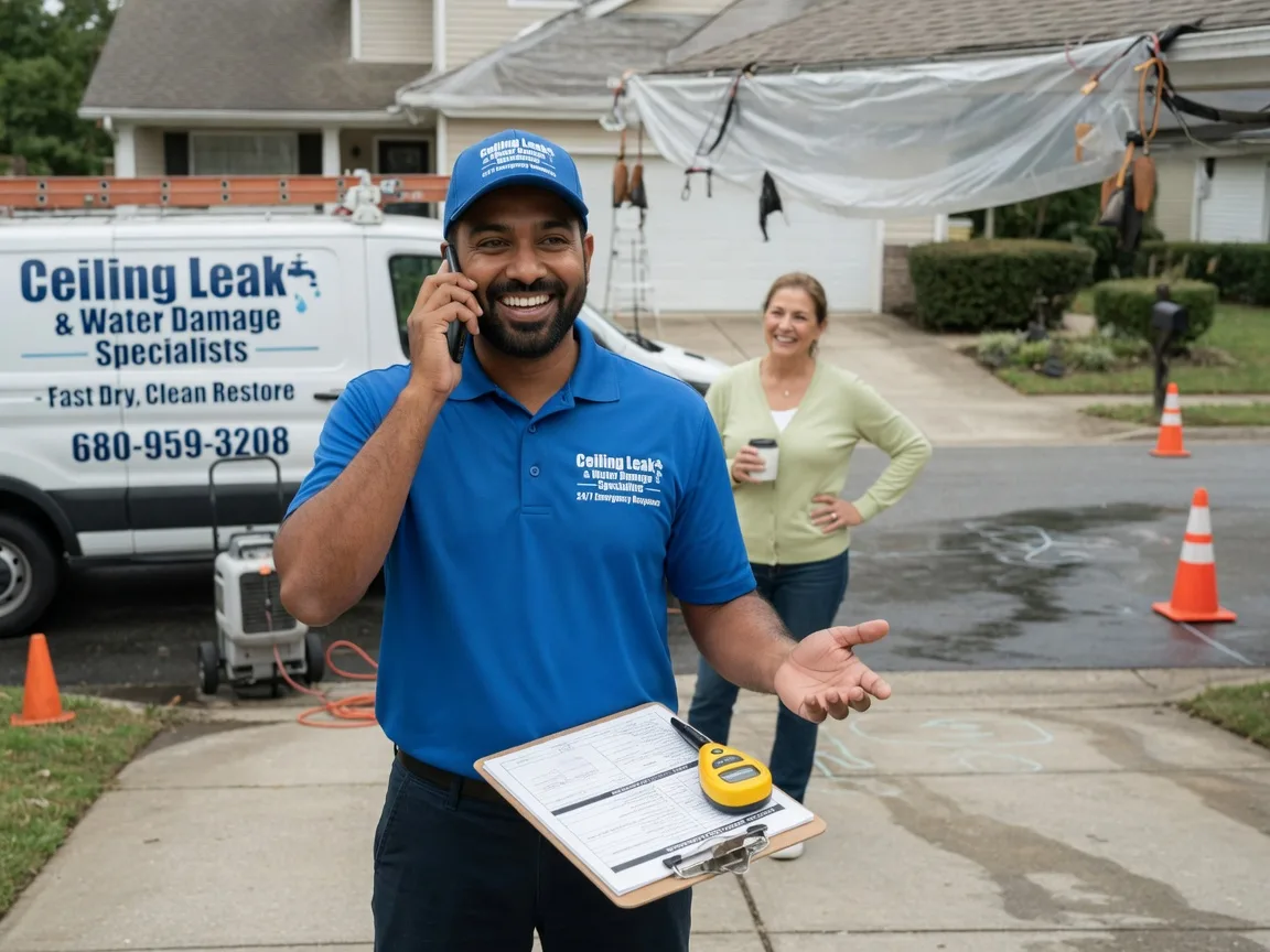 Ceiling Leak Cleanup Avoca, MI FAQs